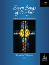 Seven Songs of Comfort Organ sheet music cover